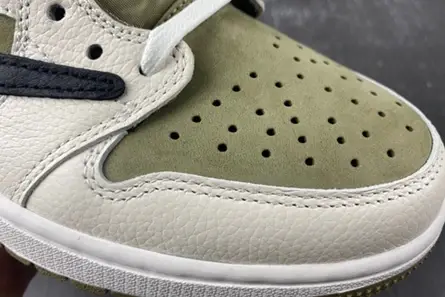Jordan 1 Retro Low Golf Travis Scott Neutral Olive FZ3124-200 GoodFit 3147 