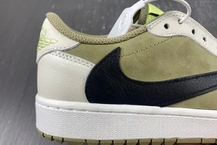 Jordan 1 Retro Low Golf Travis Scott Neutral Olive FZ3124-200 GoodFit 3147 