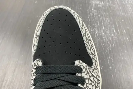 Jordan 1 Retro Low OG Black Cement CZ0790-001 Vibrant 3731 