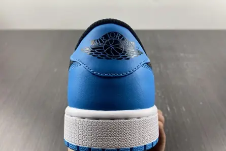 Jordan 1 Retro Low OG Black Dark Powder Blue CZ0790-104 Reliable 1061 