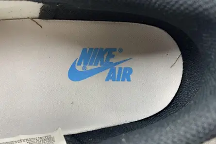 Jordan 1 Retro Low OG Black Dark Powder Blue CZ0790-104 Reliable 1061 