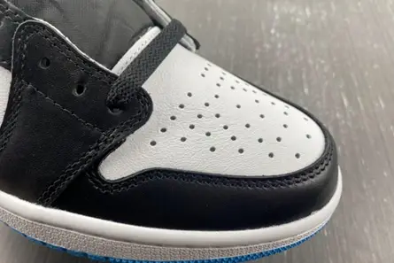 Jordan 1 Retro Low OG Black Dark Powder Blue CZ0790-104 Reliable 1061 