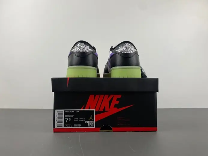 Jordan 1 Retro Low OG Black Raspberry  HF0410-001 Unique 3256 