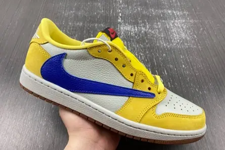Jordan 1 Retro Low OG SP Travis Scott Canary (Women's)  DZ4137-700 SportInspired 7924 