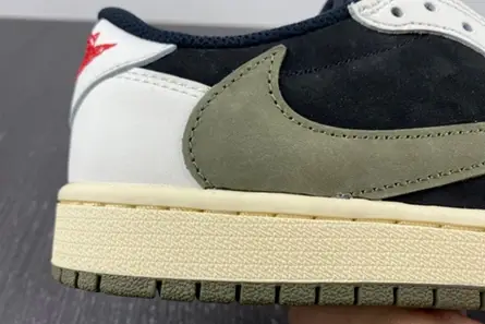 Jordan 1 Retro Low OG SP Travis Scott Olive (W)  DZ4137-106 Flexible 3654 