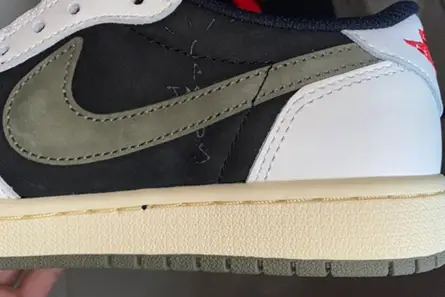 Jordan 1 Retro Low OG SP Travis Scott Olive (W)  DZ4137-106 Flexible 3654 