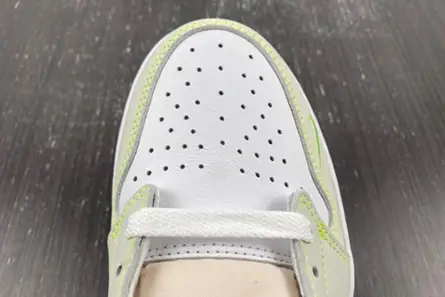 Jordan 1 Retro Low White Ghost Green Black  DM7837-103 HighQuality 4181 