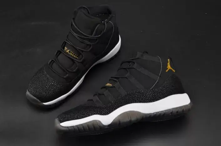 Jordan 11 Retro Heiress Black Stingray (GS) 852625-030 WellDesigned 4609 