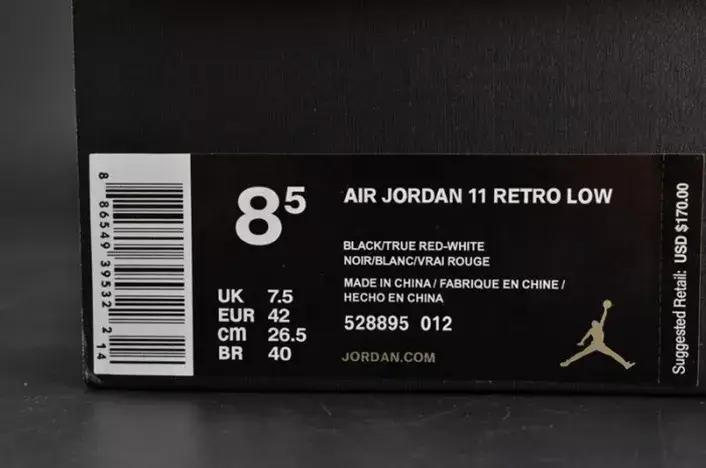 Jordan 11 Retro Low Bred 528895-012 UrbanStyle 1896 