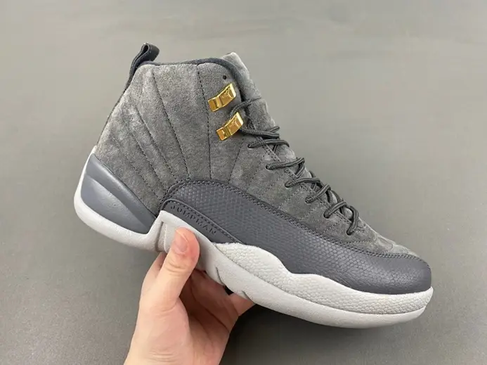 Jordan 12 Retro Dark Grey 130690-005 BestValue 4848 