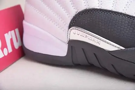 Jordan 12 Retro White Dark Grey  130690-160 Minimalist 5459 