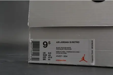 Jordan 13 Retro Bred 414571-004 Classic 326 