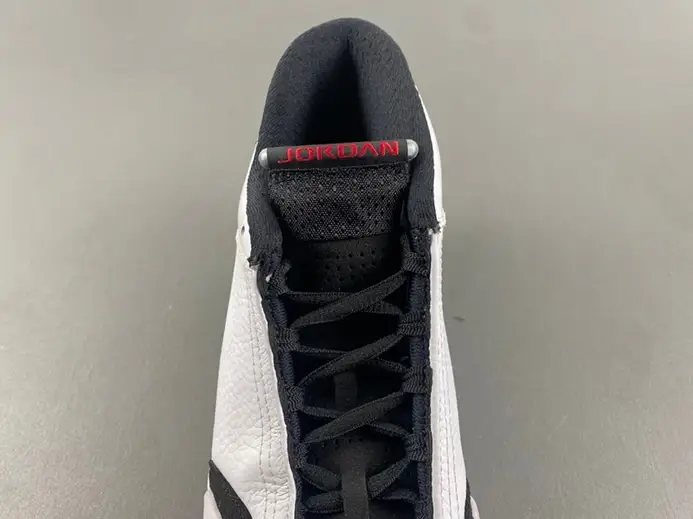 Jordan 14 Retro Black Toe  487471-160 Bright 5321 