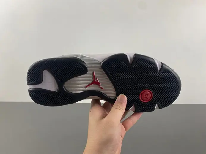Jordan 14 Retro Black Toe  487471-160 Bright 5321 