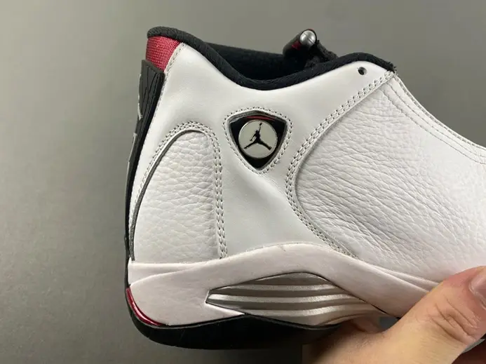 Jordan 14 Retro Black Toe  487471-160 Bright 5321 