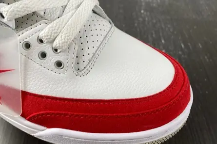 Jordan 3 Retro Tinker White University Red CJ0939-100 Vibrant 3399 