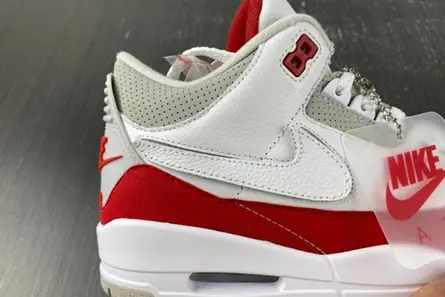 Jordan 3 Retro Tinker White University Red CJ0939-100 Vibrant 3399 