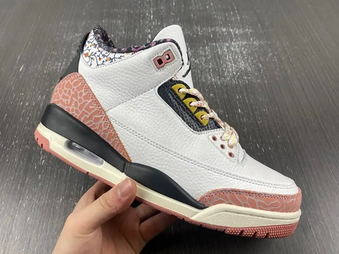 Jordan 3 Retro Vintage Floral (GS)  441140-100 Soft 2537 