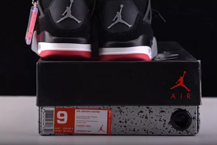 Jordan 4 Retro Black Cement 308497-089 Trendsetting 7209 