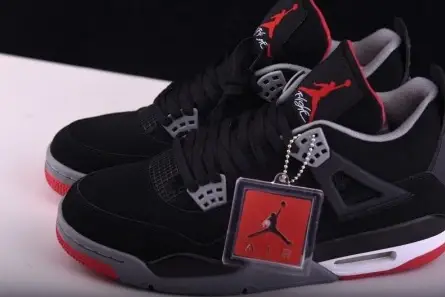 Jordan 4 Retro Black Cement 308497-089 Trendsetting 7209 