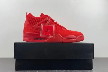 Jordan 4 Retro Flyknit Red  AQ3559-600 Refined 9861  ABFBF215