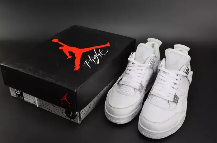Jordan 4 Retro Pure Money 308497-100 NewStyle 7809 
