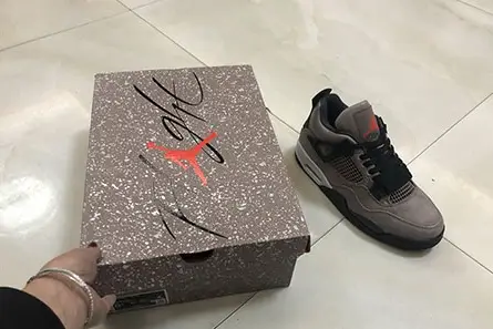 Jordan 4 Retro Taupe Haze DB0732-200 Breathable 5421 