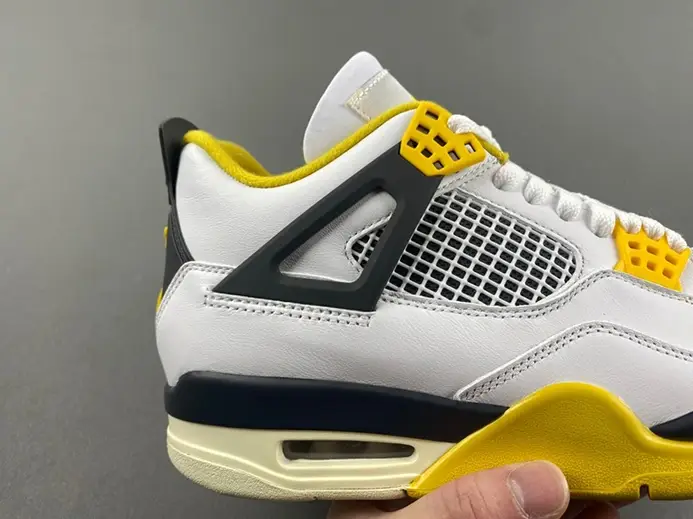 Jordan 4 Retro Vivid Sulfur (Women's)  AQ9129-101 Fashionable 9406 