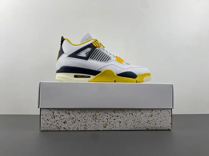 Jordan 4 Retro Vivid Sulfur (Women's)  AQ9129-101 Fashionable 9406 