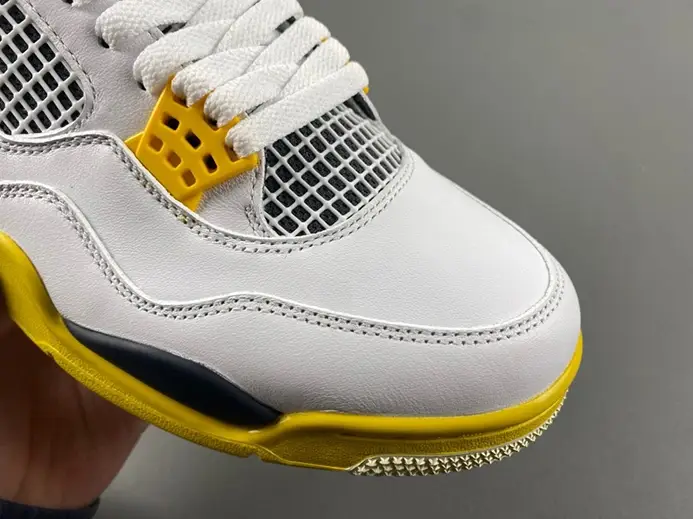 Jordan 4 Retro Vivid Sulfur (Women's)  AQ9129-101 Fashionable 9406 