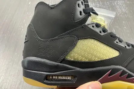 Jordan 5 Retro SP A Ma Maniére Black  FD1330-001 Breathable 5253 