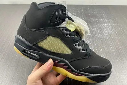 Jordan 5 Retro SP A Ma Maniére Black  FD1330-001 Breathable 5253 