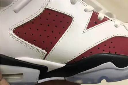 Jordan 6 Retro Carmine 384665-106 TopPick 6259 