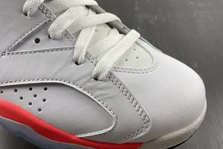 Jordan 6 Retro Infrared White  384664-123 TopPick 4907 