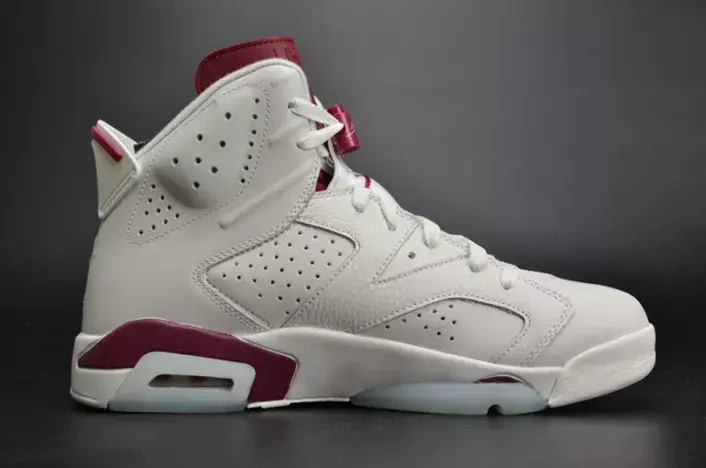 Jordan 6 Retro Maroon 384664-116 Efficient 2932 