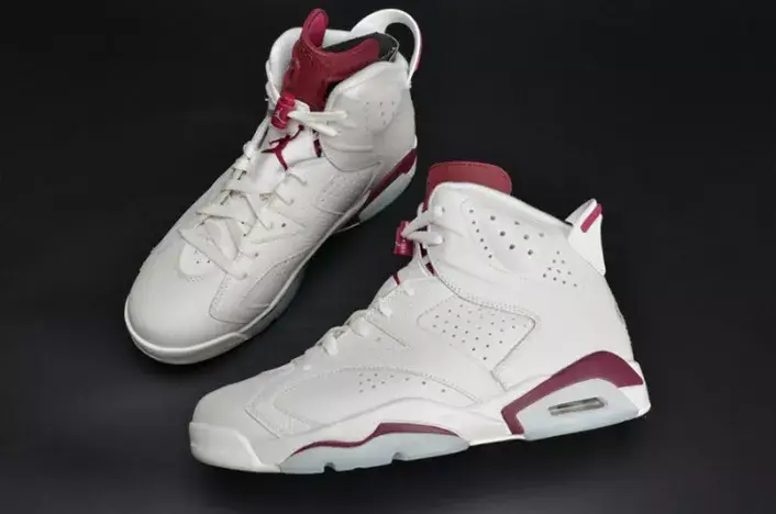 Jordan 6 Retro Maroon 384664-116 Efficient 2932 