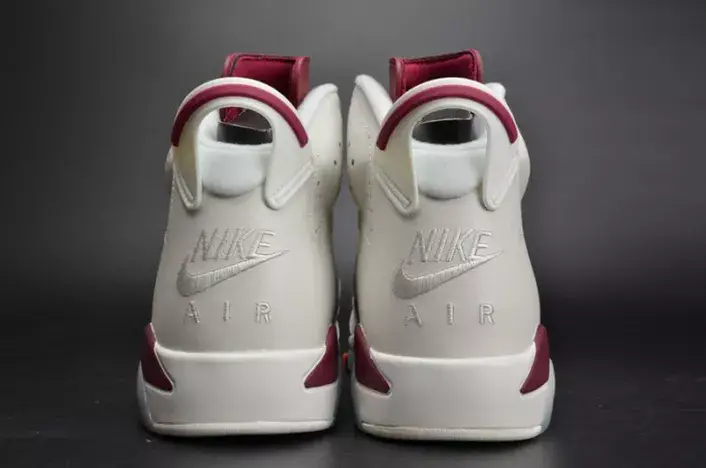 Jordan 6 Retro Maroon 384664-116 Efficient 2932 