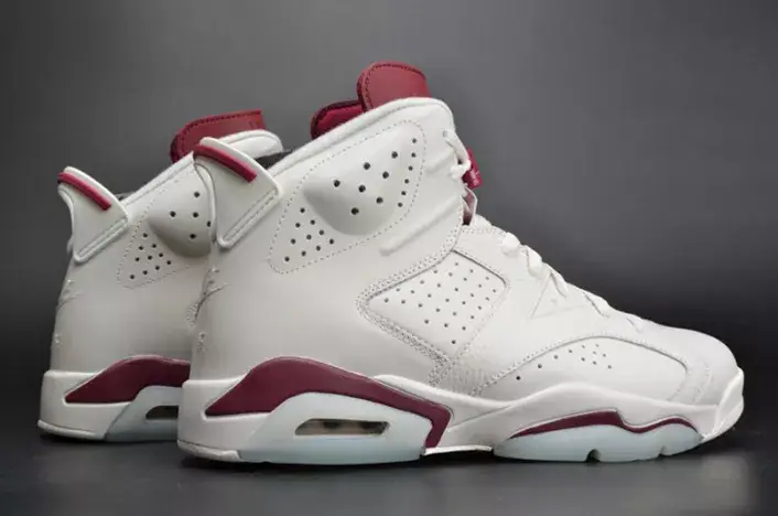 Jordan 6 Retro Maroon 384664-116 Efficient 2932 