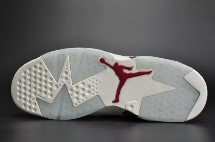 Jordan 6 Retro Maroon 384664-116 Efficient 2932 