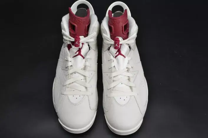 Jordan 6 Retro Maroon 384664-116 Efficient 2932 