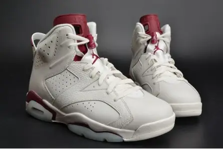 Jordan 6 Retro Maroon 384664-116 Efficient 2932 