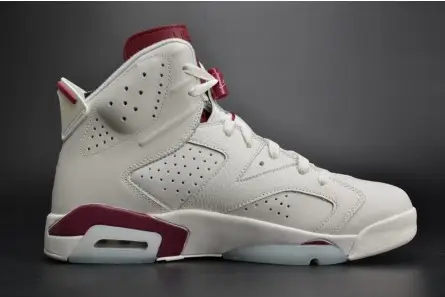 Jordan 6 Retro Maroon 384664-116 Efficient 2932 