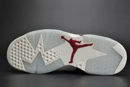 Jordan 6 Retro Maroon 384664-116 Efficient 2932 