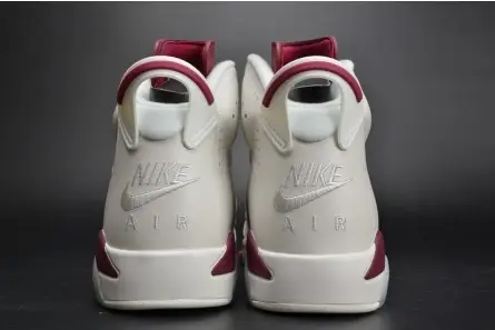 Jordan 6 Retro Maroon 384664-116 Efficient 2932 
