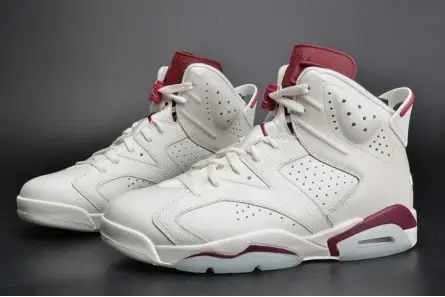 Jordan 6 Retro Maroon 384664-116 Efficient 2932 