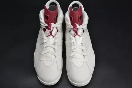 Jordan 6 Retro Maroon 384664-116 Efficient 2932 