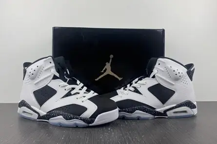 Jordan 6 Retro Oreo 384664-101 Lightweight 334 