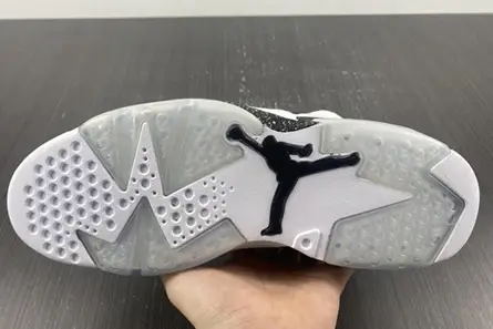 Jordan 6 Retro Oreo 384664-101 Lightweight 334 