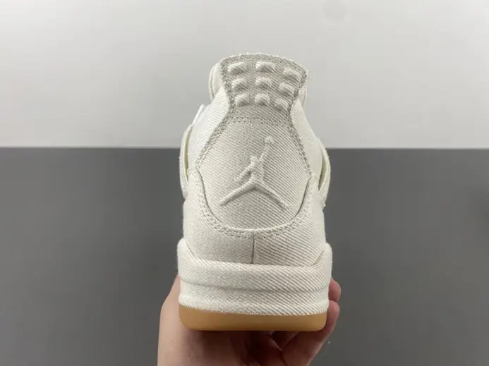 Levi's x Air Jordan 4 'White' AO2571-100 BestValue 244  DDCC1340
