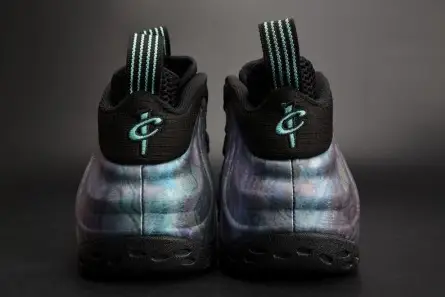 Lightweight 6999 Nike Air Foamposite One PRM "Abalone" Black Aurora Green mens 575420-009 